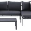POCOline Loungeset Nizza dunkelgrau Stahlrohr – Bild 2