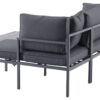 POCOline Loungeset Nizza dunkelgrau Stahlrohr – Bild 4
