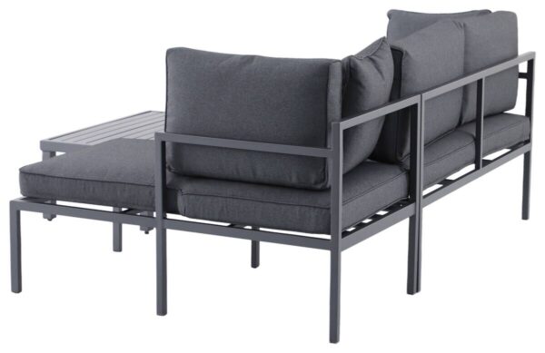POCOline Loungeset Nizza dunkelgrau Stahlrohr – Bild 4
