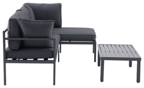 POCOline Loungeset Nizza dunkelgrau Stahlrohr – Bild 5