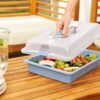 Rotho Party-Butler COOL u. FRESH blau B/H/L: ca. 29,5x11x43,5 cm – Bild 4