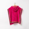 BENETTON Kinder-Badeponcho pink Baumwolle B/L: ca. 65x65 cm BENETTON Kinder-Badeponcho pink Baumwolle B/L: ca. 65x65 cm – Bild 3
