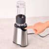 BERGNER Standmixer BG-51027-BK silber Kunststoff Silikon B/H/L: ca. 12x35x14 cm – Bild 4
