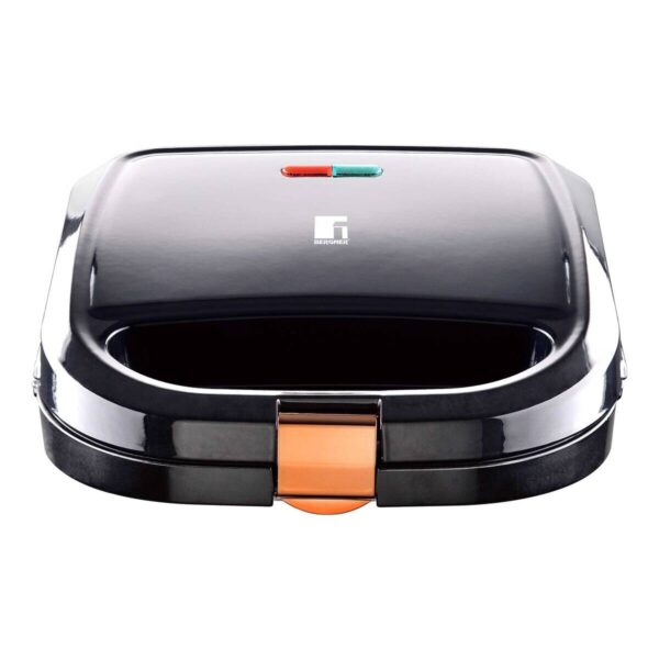 BERGNER Sandwichtoaster BG-53005-CP schwarz Kupfer Aluminium Kunststoff B/H/L: ca. 22x9x22 cm – Bild 4