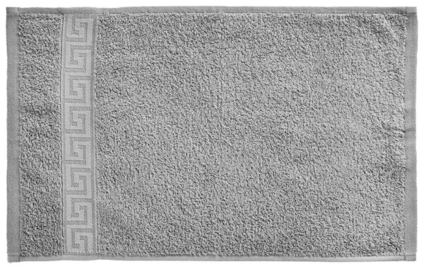 POCOline Gästetuch Mäander silber Baumwolle B/L: ca. 30x50 cm – Bild 3