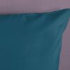 Baumwoll Bettwäsche Satin petrol Baumwolle B/L: ca. 135x200 cm – Bild 4