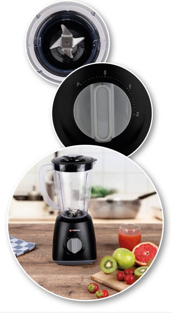 alpina Standmixer schwarz alpina Standmixer schwarz – Bild 3
