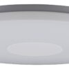 Näve Leuchten LED-Deckenleuchte weiß Kunststoff Metall B/H/T/D: ca. 60x6x60x60 cm – Bild 2
