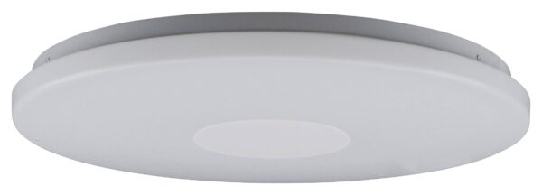 Näve Leuchten LED-Deckenleuchte weiß Kunststoff Metall B/H/T/D: ca. 60x6x60x60 cm – Bild 2