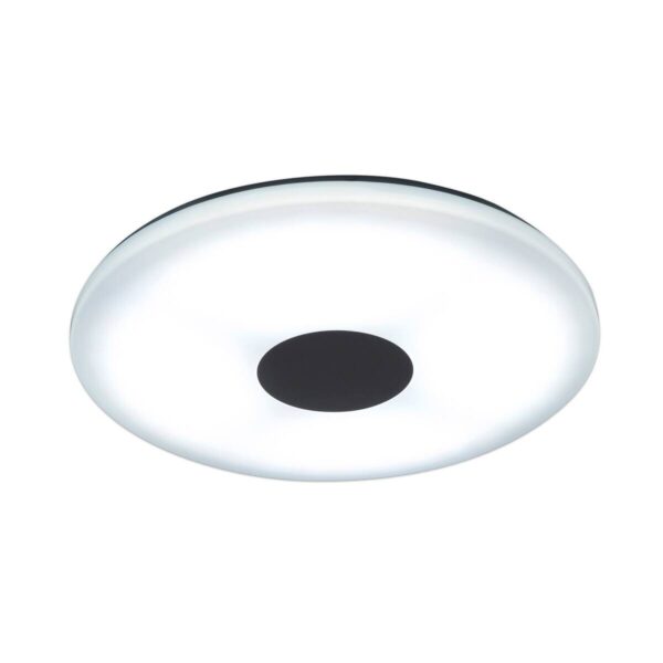 Näve Leuchten LED-Deckenleuchte weiß Kunststoff Metall B/H/T/D: ca. 60x6x60x60 cm – Bild 3