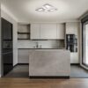 Näve Leuchten LED-Deckenleuchte weiß Metall Kunststoff B/H/T: ca. 48x8x48 cm – Bild 2