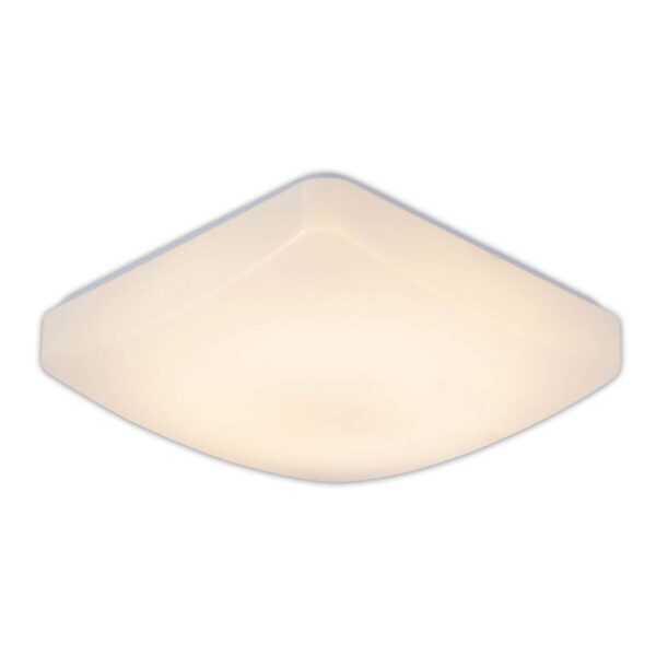 Näve Leuchten LED-Deckenleuchte weiß Metall Kunststoff B/H/T: ca. 27x27x8 cm – Bild 4