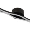 GLOBO LED-Deckenleuchte schwarz Aluminium Metall B/H/T: ca. 10x5,6x47,6 cm 1 Brennstellen – Bild 3