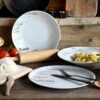 CreaTable Teller-Set Europa Gustoso weiß Porzellan CreaTable Teller-Set Europa Gustoso weiß Porzellan – Bild 2