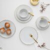 CreaTable Kombiservice Valencia gold Porzellan 30 tlg. – Bild 4
