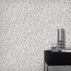 Erismann Vliestapete Blätter weiß beige B/L: ca. 53x1005 cm – Bild 2
