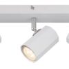 GLOBO Spot JAMES 57918-3W weiß Metall B/H/L: ca. 39x14,5x6 cm GU10 3 Brennstellen – Bild 3