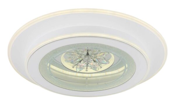 GLOBO LED-Deckenleuchte Suzie weiß Kunststoff H/D: ca. 6,5x46 cm – Bild 3