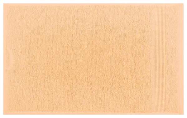 POCOline Gästetuch Lia helles apricot Baumwolle B/L: ca. 30x50 cm – Bild 2