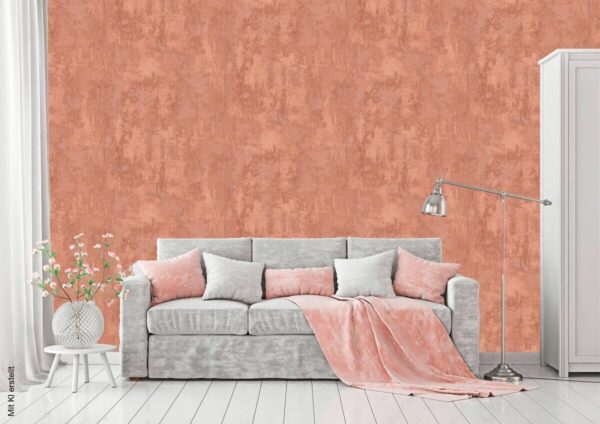 UGEPA Vinyltapete Putzoptik bronze B/L: ca. 53x1005 cm – Bild 3