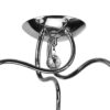 Lamkur Deckenleuchte Miranda Chrom Glas Metall H/L: ca. 31x50 cm E27 3 Brennstellen – Bild 2