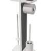 POCOline Stand-WC-Garnitur weiß Glas – Bild 2