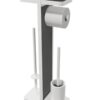 POCOline Stand-WC-Garnitur weiß Glas – Bild 3