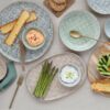 CreaTable Tafelservice Uno Emiliana grün Steinzeug 12 tlg. – Bild 3