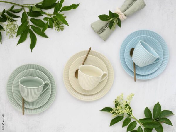 CreaTable Kaffeeservice Valencia bunt Porzellan 18 tlg. CreaTable Kaffeeservice Valencia bunt Porzellan 18 tlg. – Bild 4
