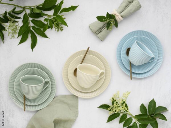 CreaTable Kaffeeservice Valencia bunt Porzellan 18 tlg. CreaTable Kaffeeservice Valencia bunt Porzellan 18 tlg. – Bild 5