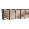Westmann Mülltonnenbox Lacina braun B/H/L: ca. 332x116x80 cm Westmann Mülltonnenbox Lacina braun B/H/L: ca. 332x116x80 cm – Bild 2
