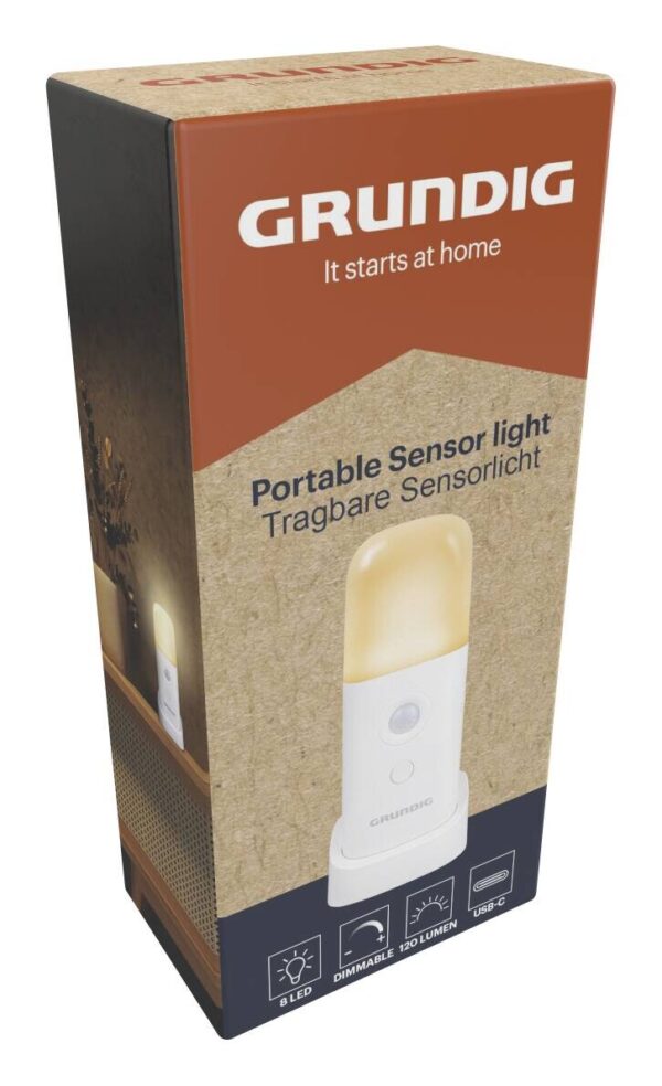 Grundig Sensor-Licht B/H/L: ca. 10x17x14,9 cm Grundig Sensor-Licht B/H/L: ca. 10x17x14,9 cm – Bild 2