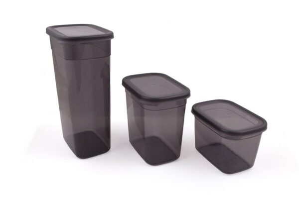 HermiaConcept Frischhaltebox-Set Marrakech 24-tlg. anthrazit – Bild 3