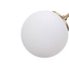 Opviq Deckenleuchte Damar gelb weiß Metall Glas B/H/T/L/D: ca. 15x43x15x43x15 cm E27 3 Brennstellen – Bild 4