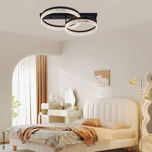 POCOline LED-Deckenleuchte Odett Metall Acryl B/H/L: ca. 50x20,5x72 cm – Bild 3