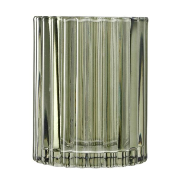 POCOline Zahnputzbecher grün Glas B/H: ca. 7x9 cm – Bild 3