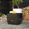 Outsunny Feuerschale schwarz Metall B/H/L: ca. 48x41x48 cm Outsunny Feuerschale schwarz Metall B/H/L: ca. 48x41x48 cm – Bild 5