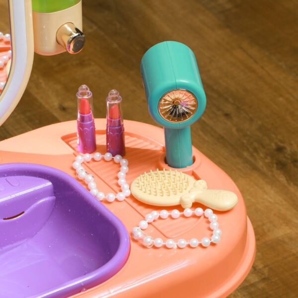 AIYAPLAY Kinder Schminktisch Set B/H/L: ca. 29x71x55 cm – Bild 5