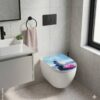 POCOline WC-Sitz Lotus blau Thermoplast – Bild 4