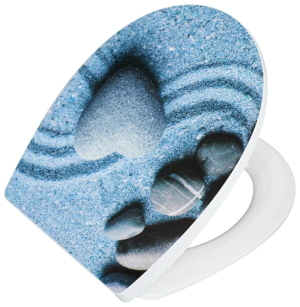 POCOline WC-Sitz Valentine steingrau Thermoplast – Bild 2