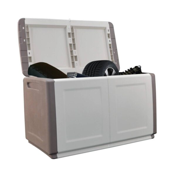 ArtPlast Multibox Cubo braun B/H/L: ca. 53x57x96 cm ArtPlast Multibox Cubo braun B/H/L: ca. 53x57x96 cm – Bild 3