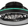 GLOBO LED-Deckenventilator DEANNE 3665 Opal schwarz H/D: ca. 20x48 cm max. 40 W – Bild 2