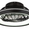 GLOBO LED-Deckenventilator DEANNE 3665 Opal schwarz H/D: ca. 20x48 cm max. 40 W – Bild 3