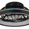 GLOBO LED-Deckenventilator DEANNE 3665 Opal schwarz H/D: ca. 20x48 cm max. 40 W – Bild 4