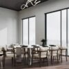 GLOBO LED-Deckenleuchte SWIRL 67341DN nickel Kunststoff Metall B/H/L: ca. 28x33x90,8 cm 1 Brennstellen – Bild 2