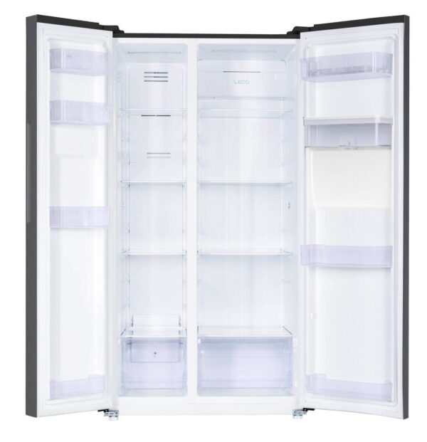 POCOline Side-by-Side SBS177-559 DDIXNFWDD dark Inox B/H/T: ca. 91,2x177x70,4 cm – Bild 5
