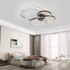Nolo LED-Deckenleuchte Big schwarz Aluminium B/H/L: ca. 64x11x80 cm – Bild 5