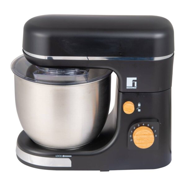 BERGNER Standmixer silber schwarz Edelstahl B/H/L: ca. 23x33,7x38 cm BERGNER Standmixer silber schwarz Edelstahl B/H/L: ca. 23x33,7x38 cm – Bild 4