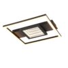 Reality LED-Deckenleuchte Wheeler mattschwarz Metall B/H/D: ca. 35x5x33 cm – Bild 2