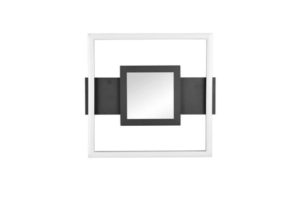 Reality LED-Deckenleuchte Wheeler mattschwarz Metall B/H/D: ca. 35x5x33 cm – Bild 4
